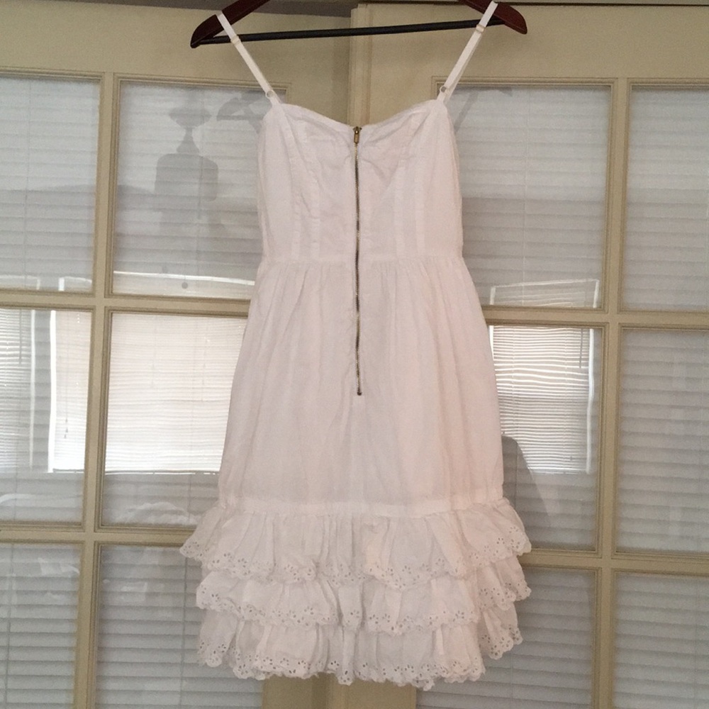 Tracy Feith for Target White Eyelette Dress